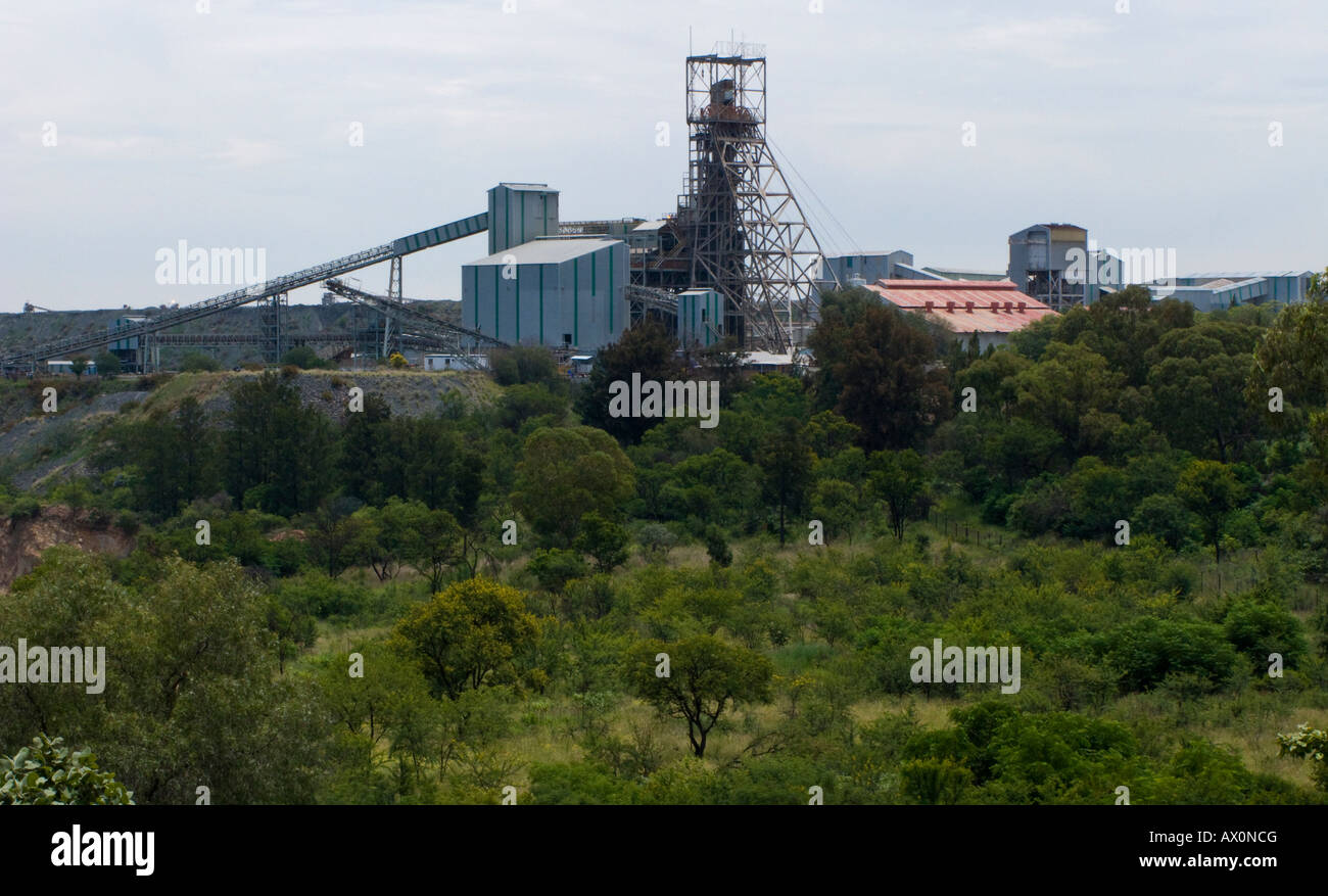 Cullinan Diamantenmine Stockfoto