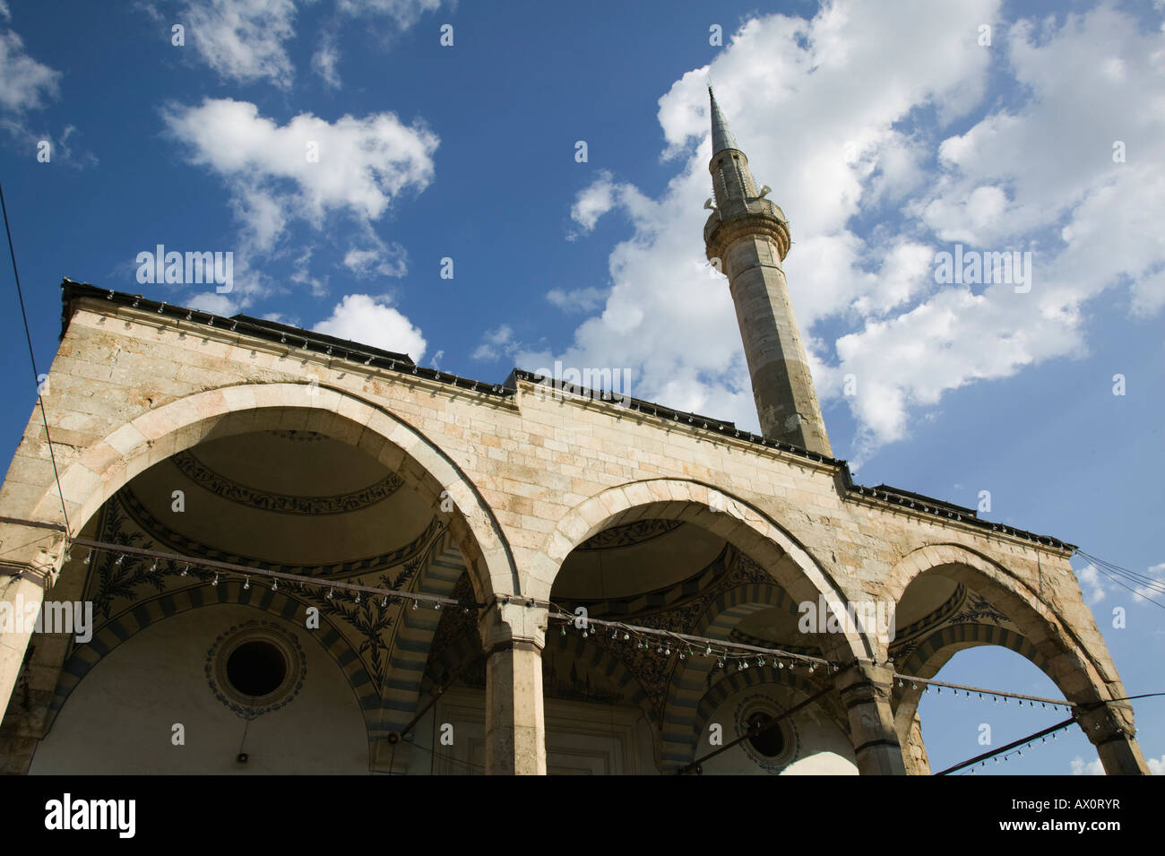 Serbien, Kosovo, Priština, äußere Jashar Pascha Moschee Stockfoto