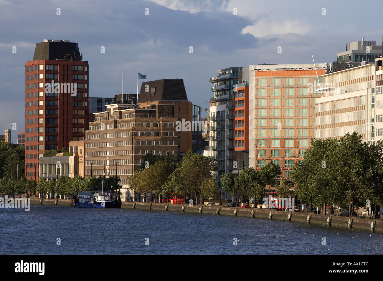 RIVERBANK HOTEL, LONDON, UK Stockfoto