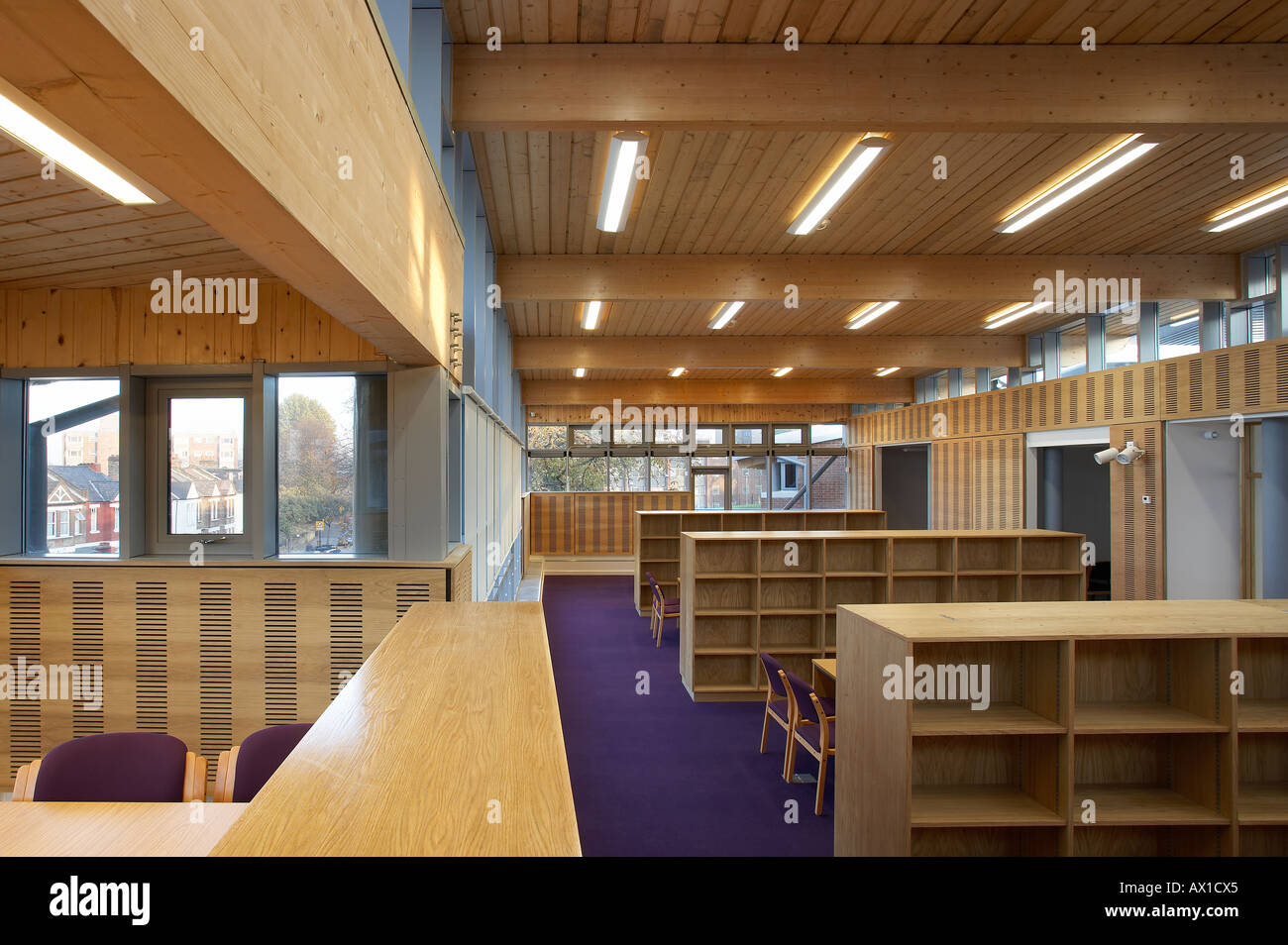 JÜDISCHE SCHULE, LONDON, UK Stockfoto