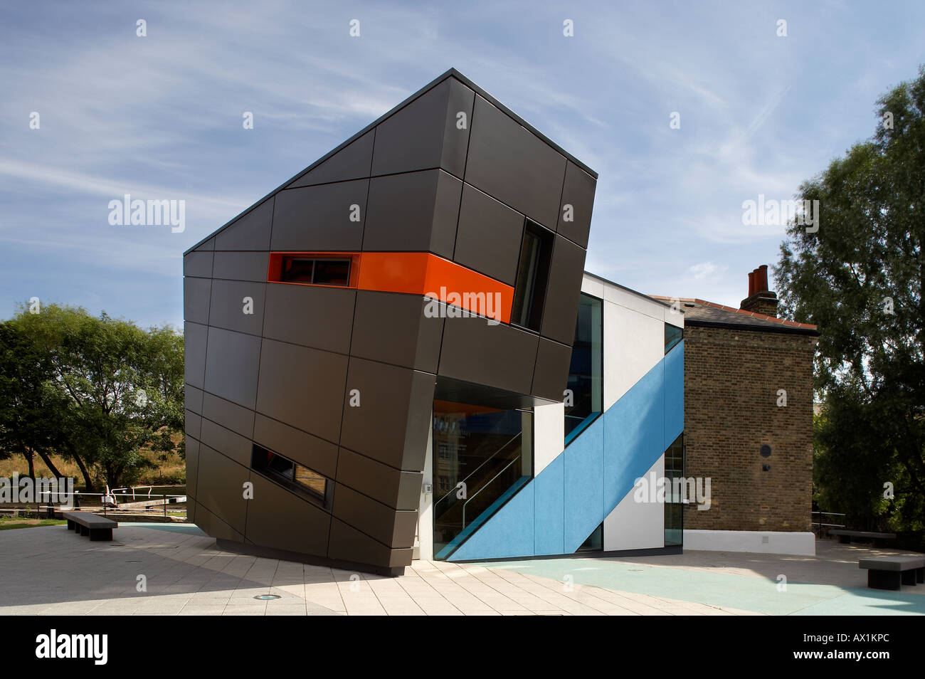 SCHLEUSENWÄRTER COTTAGE, LONDON, UK Stockfoto