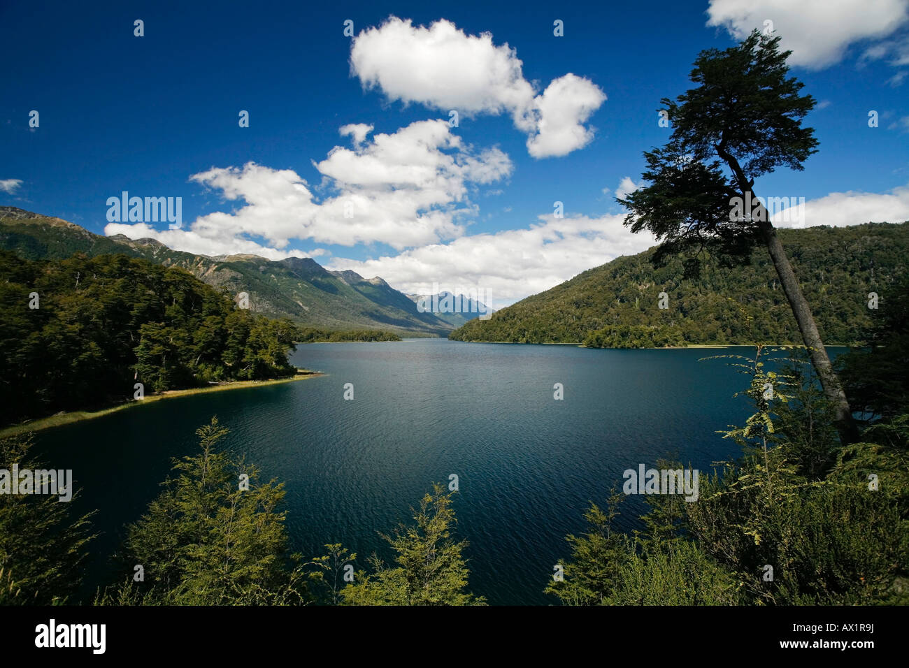 See-Region des nördlichen Patagonien, Argentinien, Südamerika Stockfoto