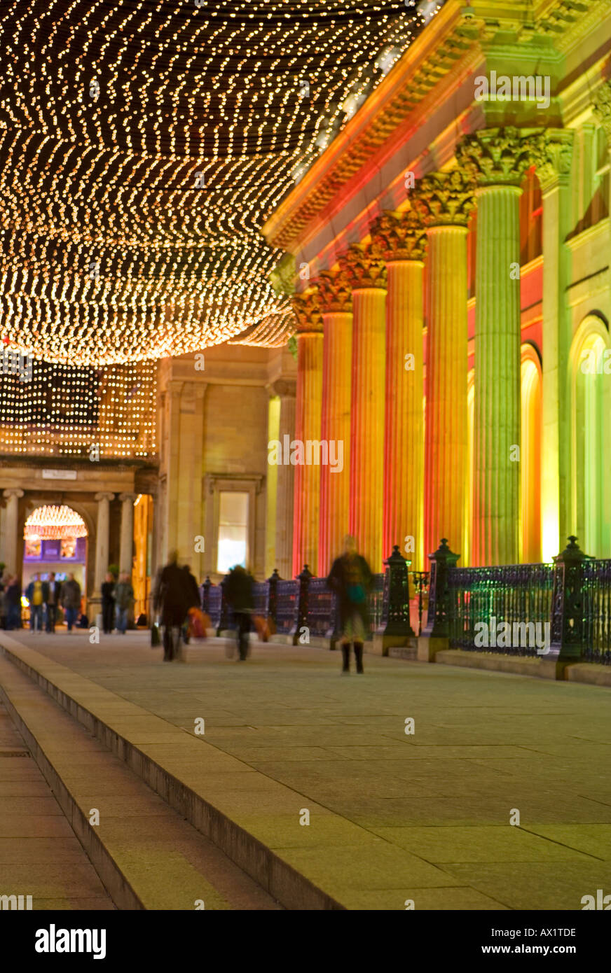 MUSEUM FÜR MODERNE KUNST IN GLASGOW SCHOTTLAND ROYAL EXCHANGE SQUARE Stockfoto