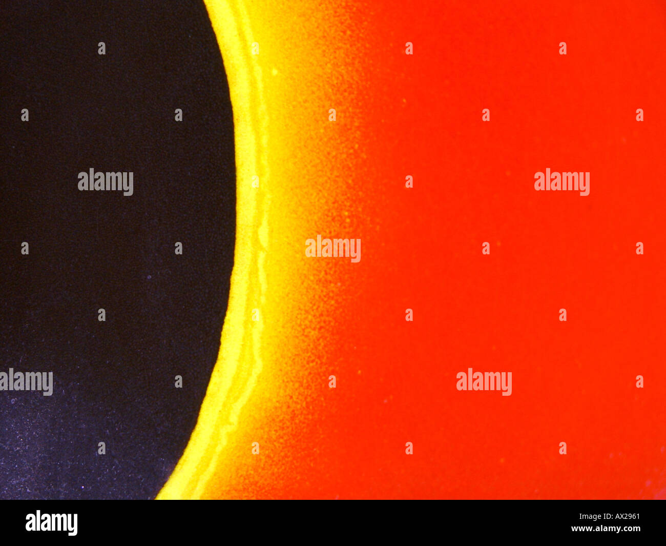 Nahaufnahme der Keramikplatte design Stockfoto
