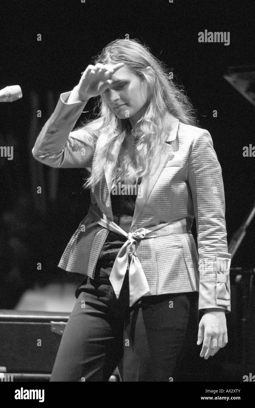 Madeleine Peyroux beim Cheltenham Jazz Festival Stockfoto