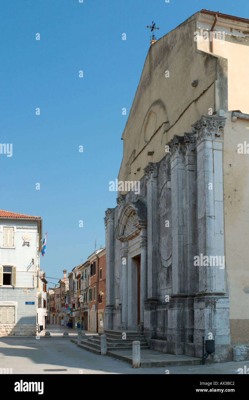 Altstadt, Umag, Istrien, Kroatien Stockfoto Altstadt, Umag, Istrien, Kroatien Stockfoto