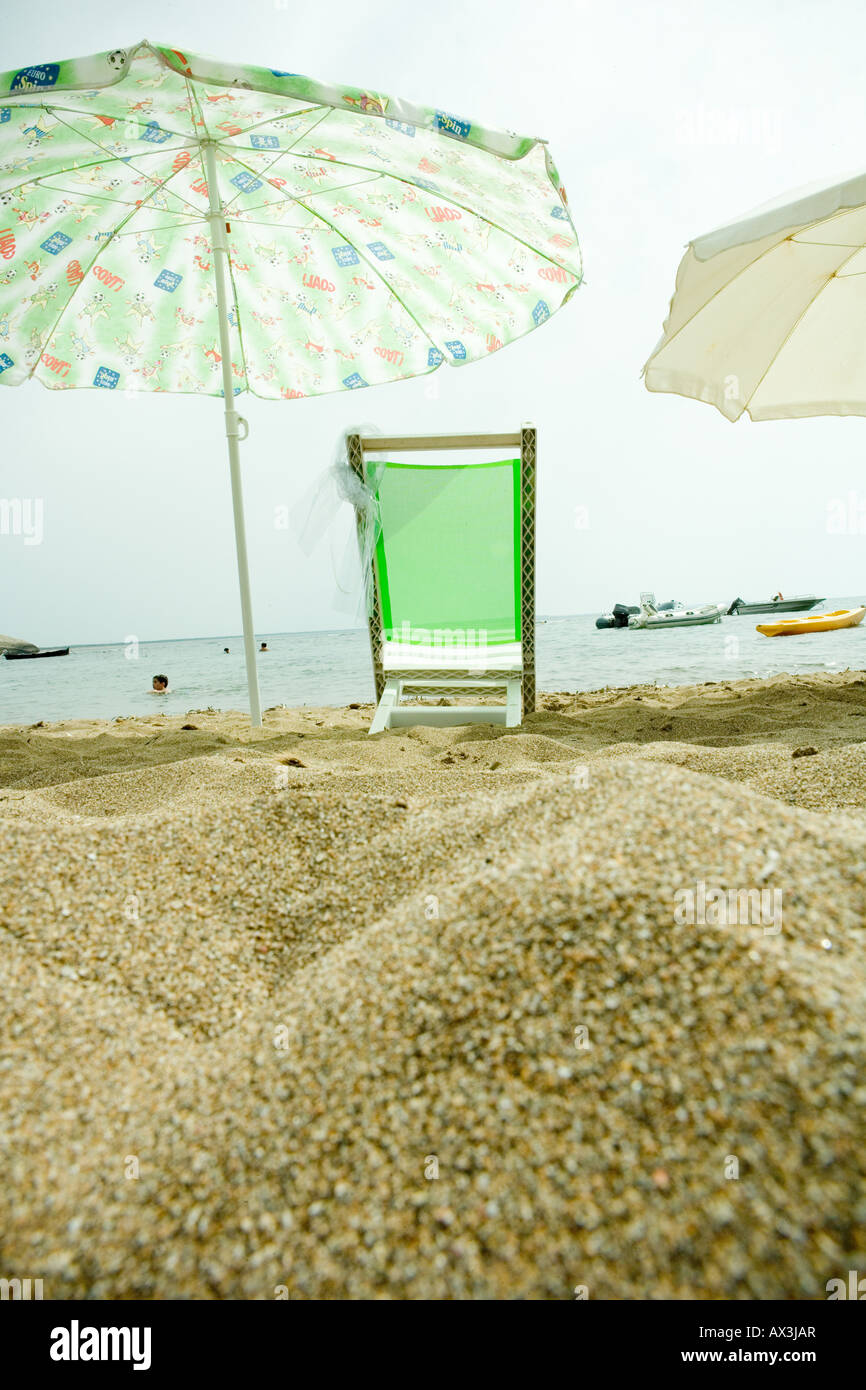 am Strand von Sardinien Stockfoto