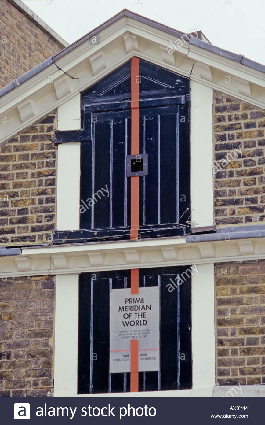 Null Nullmeridian Der Welt Greenwich England Stockfotografie Alamy