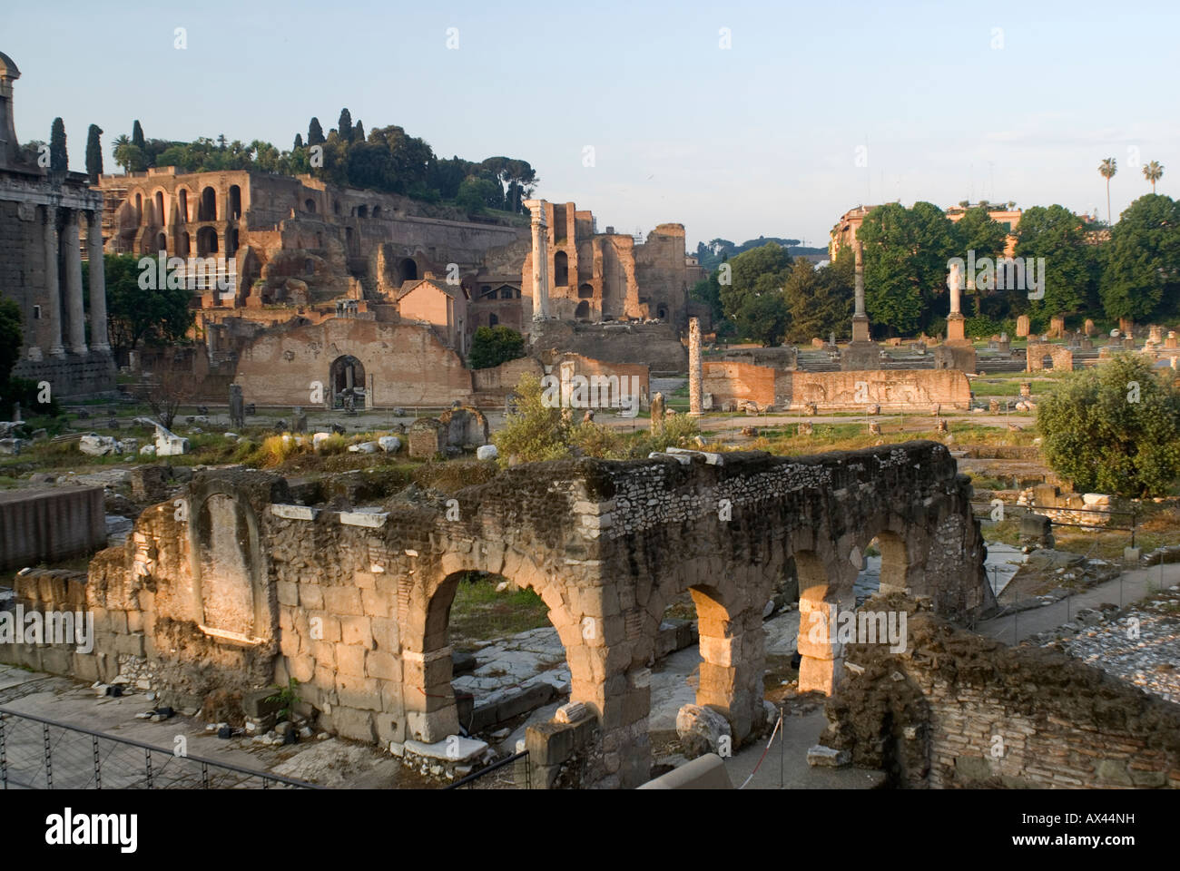 Foro Romano, Rom, Italien Stockfoto