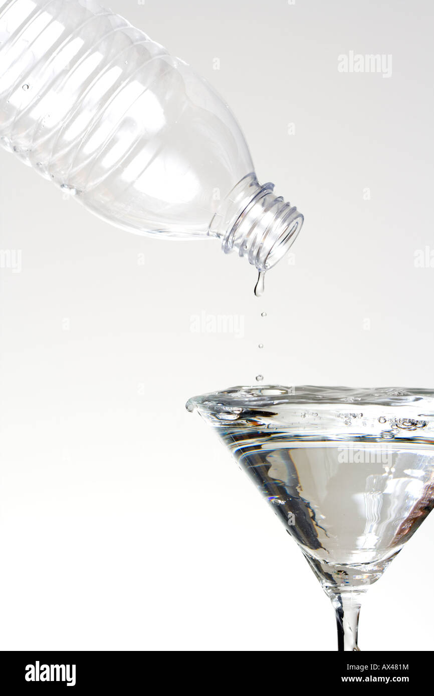 Letzten Tropfen Stockfoto