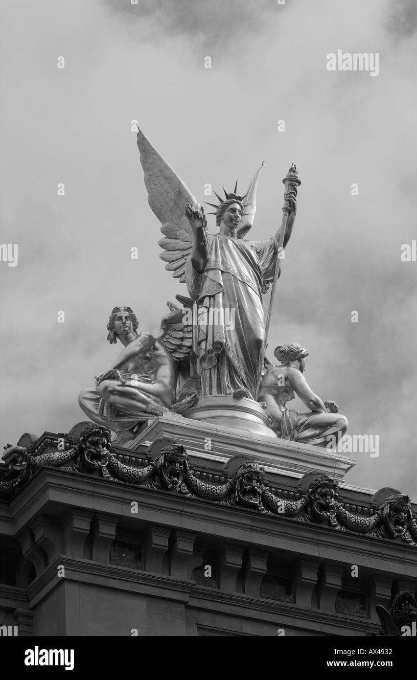 Opéra Garnier Paris Frankreich Stockfoto