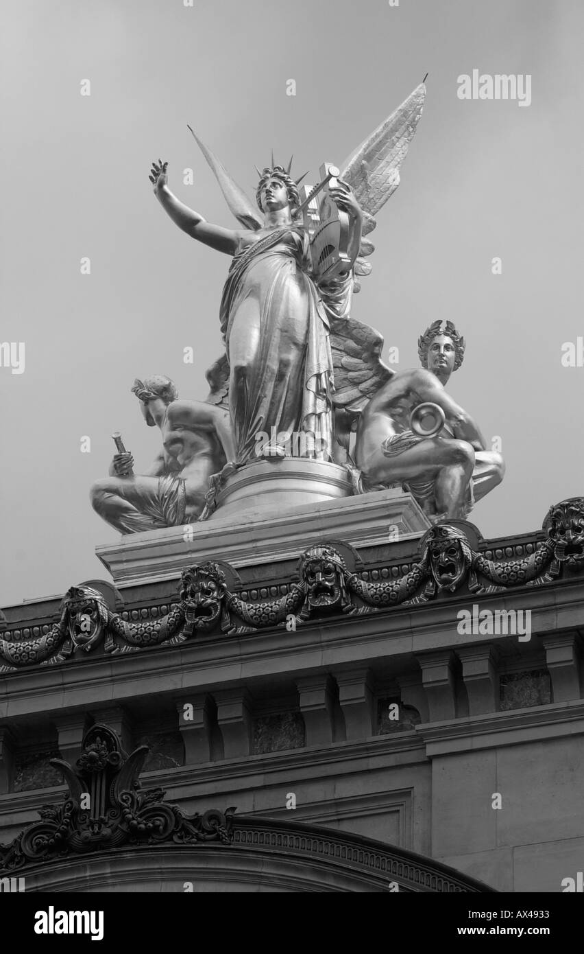 Opéra Garnier Paris Frankreich Stockfoto