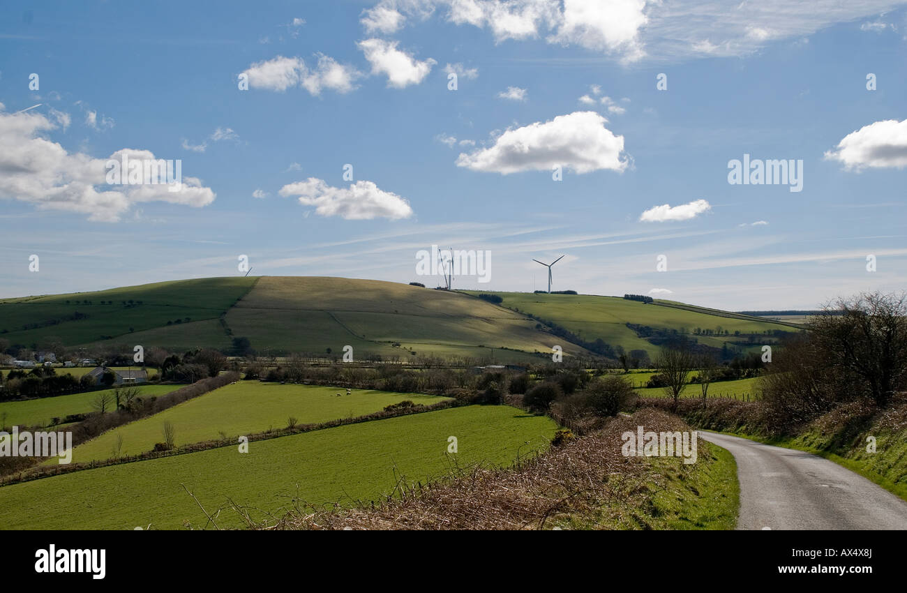 Windpark Reparaturen 3, Capel Iwan, Carmarthenshire Stockfoto