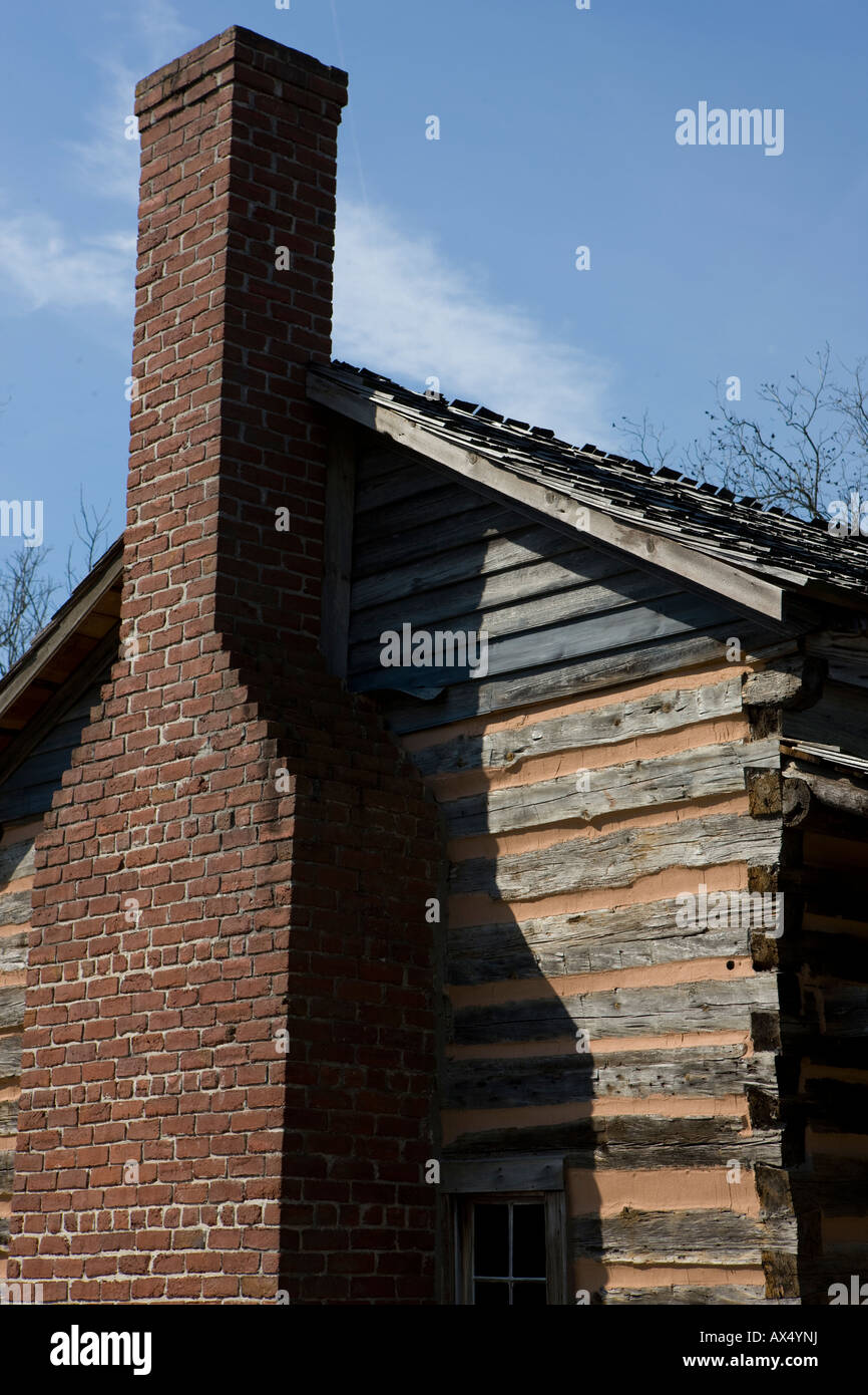 Die Robert Scruggs Haus Cowpens National Battlefield Park Cowpens South Carolina 17. März 2008 Stockfoto