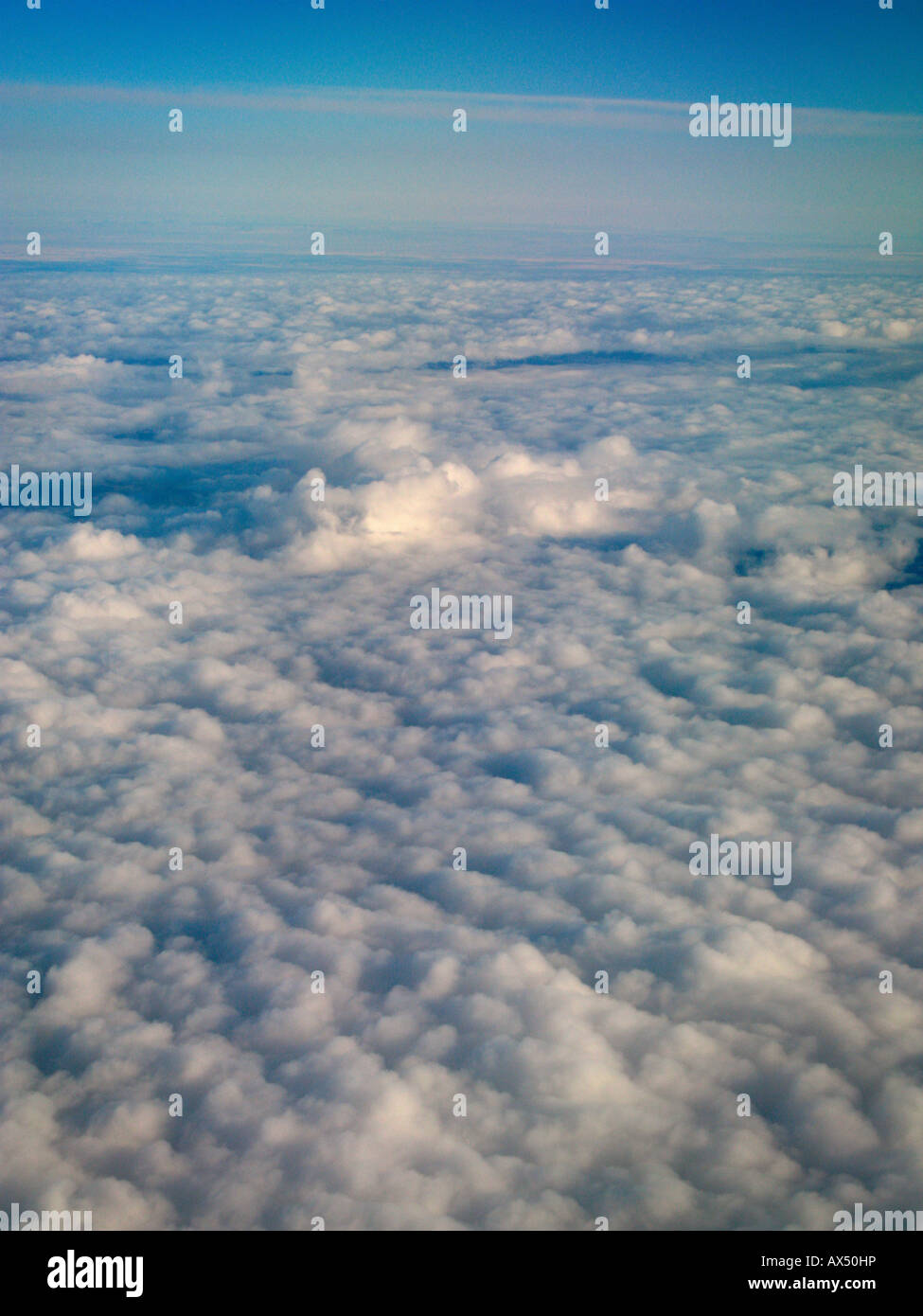Aerial Wolken Stockfoto