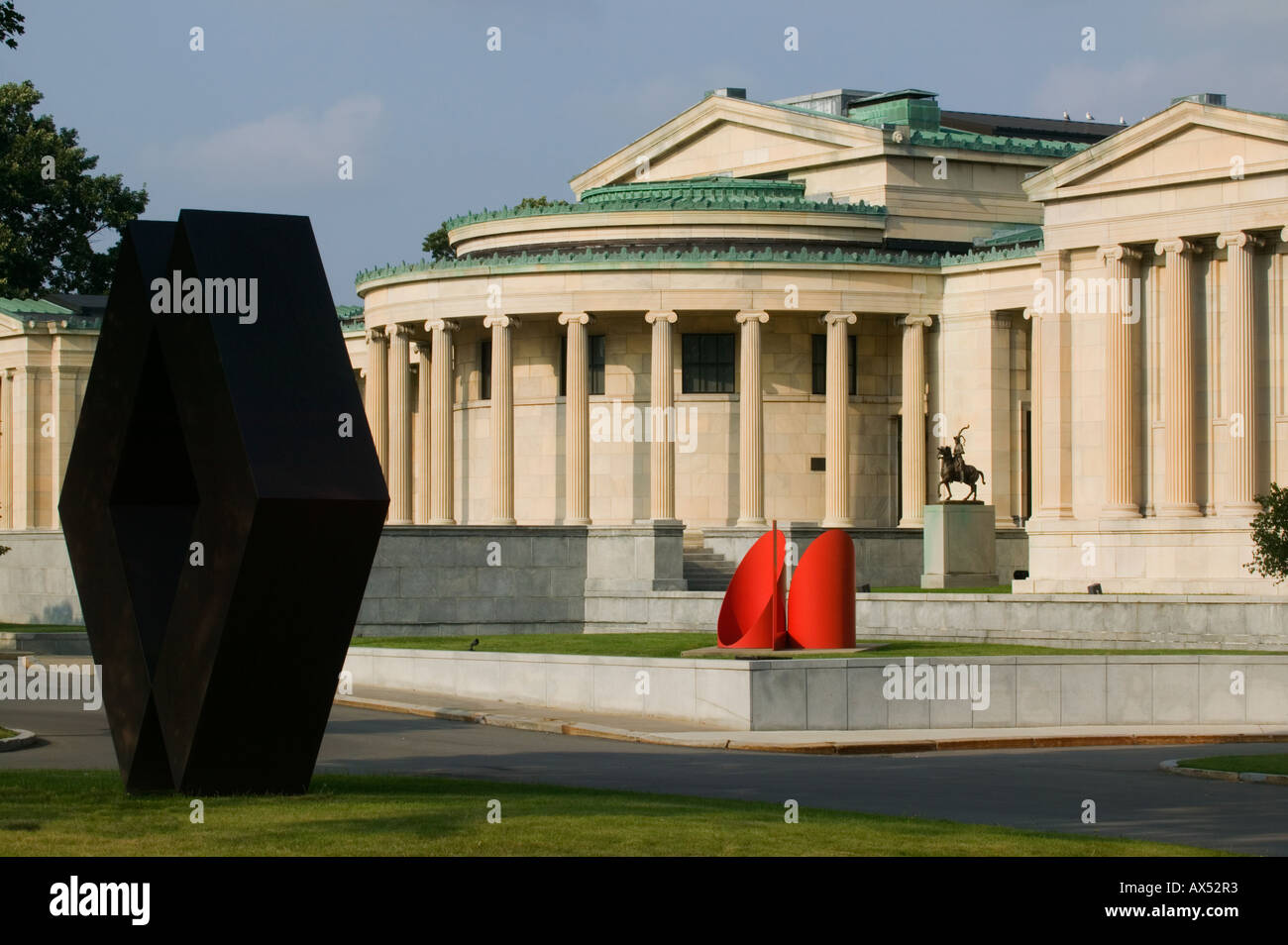 Albright-Knox-Galerie Buffalo New York Stockfoto