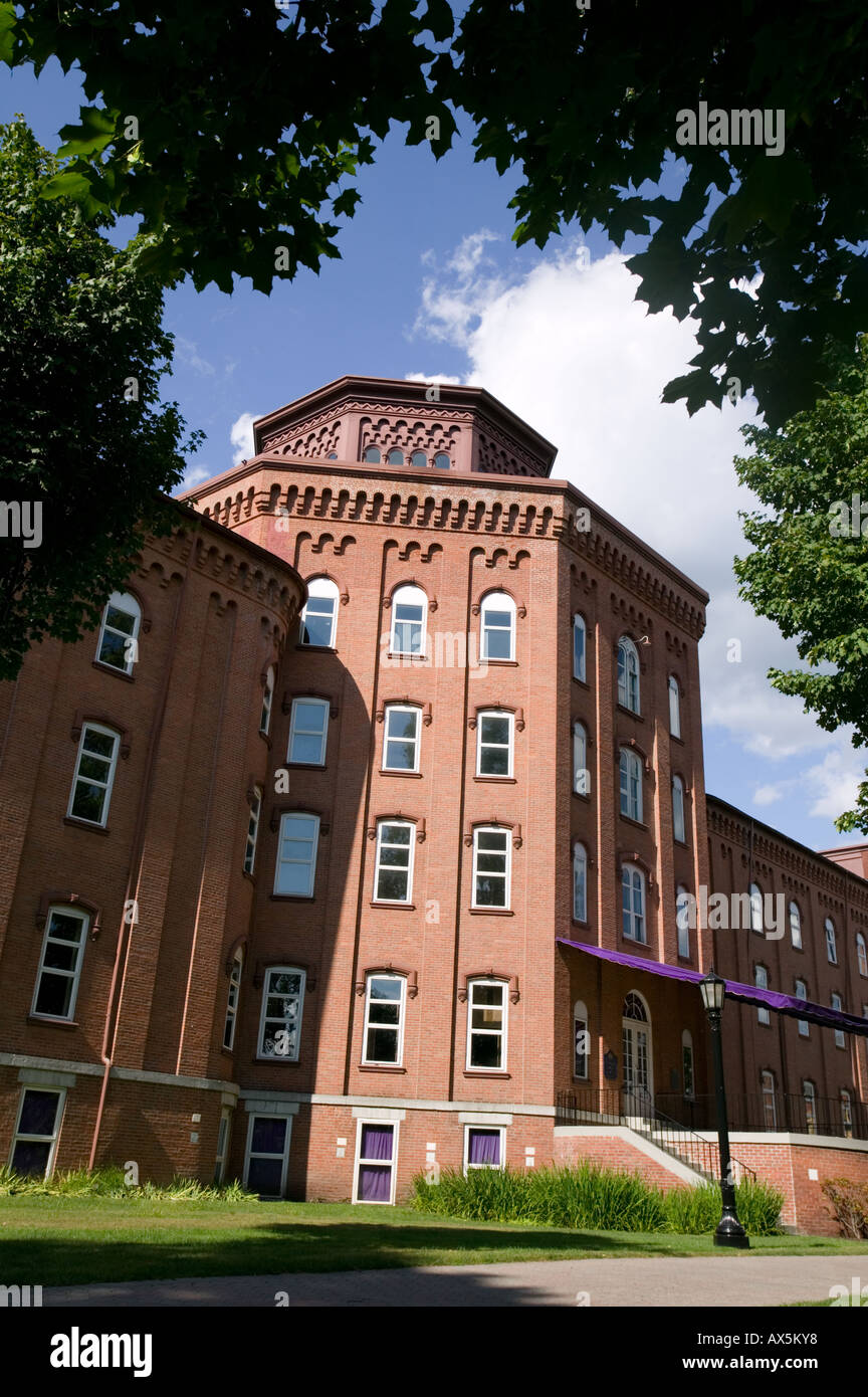Der achteckige Cowles Hall Elmira College New York Chemung County Finger Lakes region Stockfoto