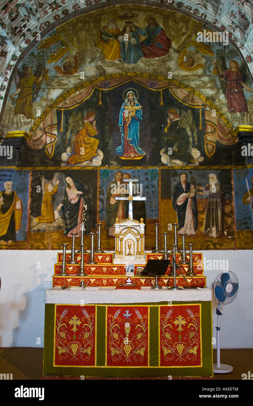 Cheriapally oder orthodoxe Kirche St. Maria in Kottayam, Indien Stockfoto