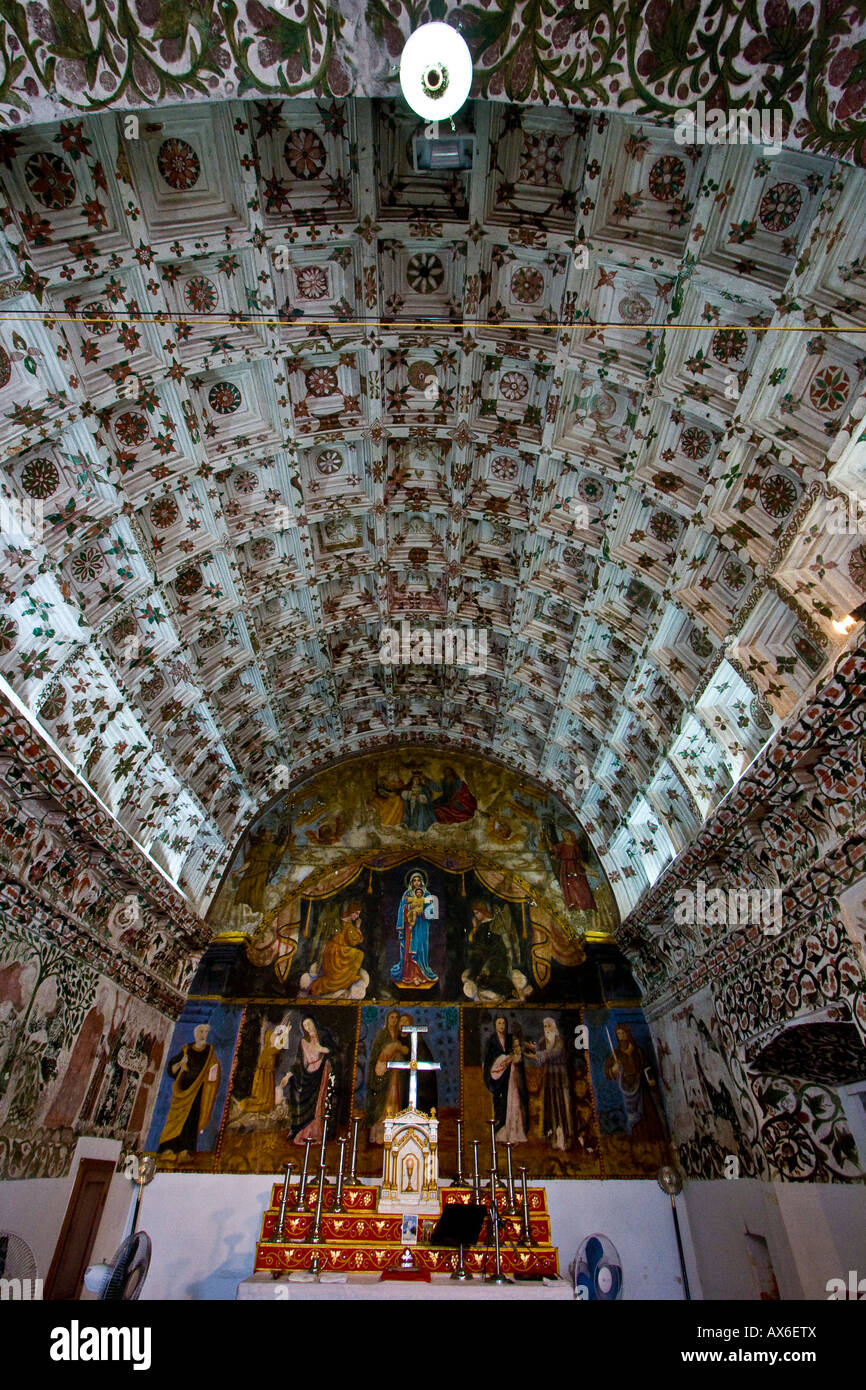 Cheriapally oder orthodoxe Kirche St. Maria in Kottayam, Indien Stockfoto