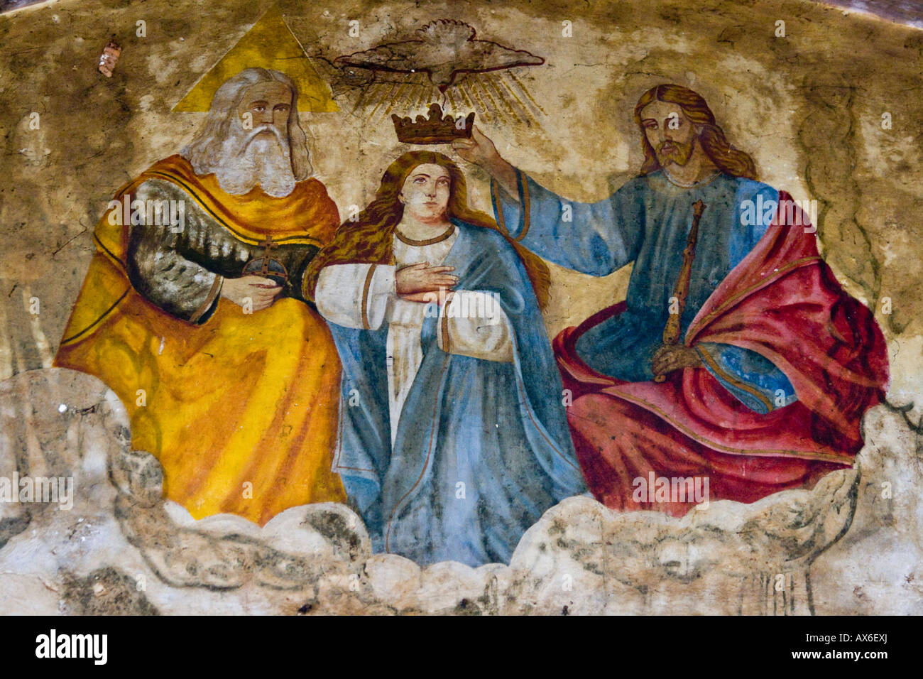 Cheriapally oder orthodoxe Kirche St. Maria in Kottayam, Indien Stockfoto