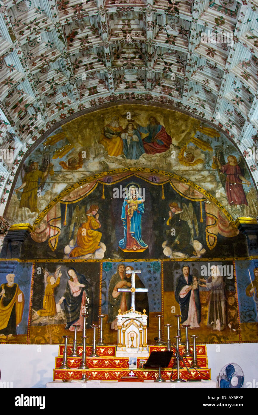 Cheriapally oder orthodoxe Kirche St. Maria in Kottayam, Indien Stockfoto