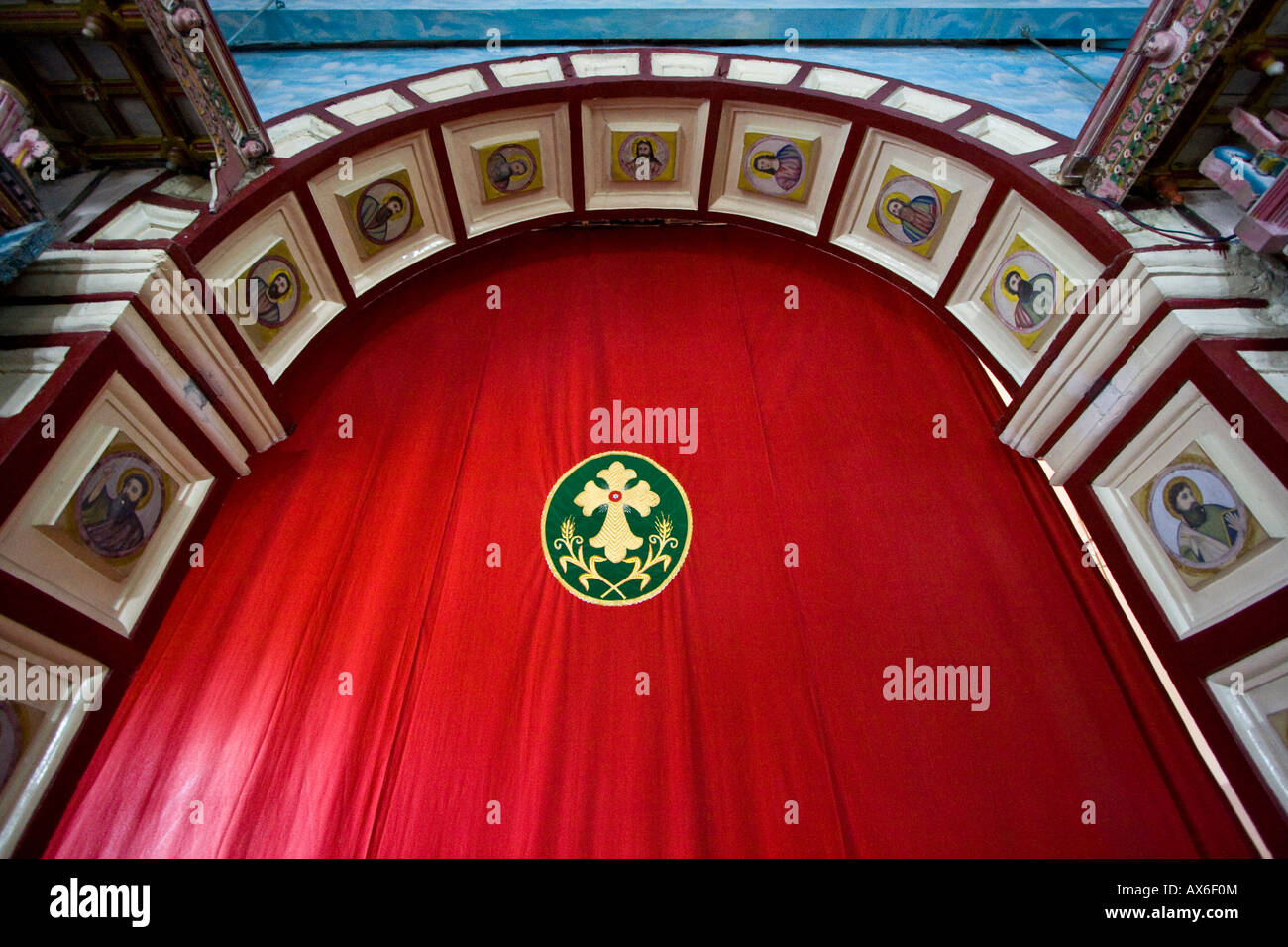 Valiapally syrische orthodoxe christliche Kirche in Kottayam, Indien Stockfoto