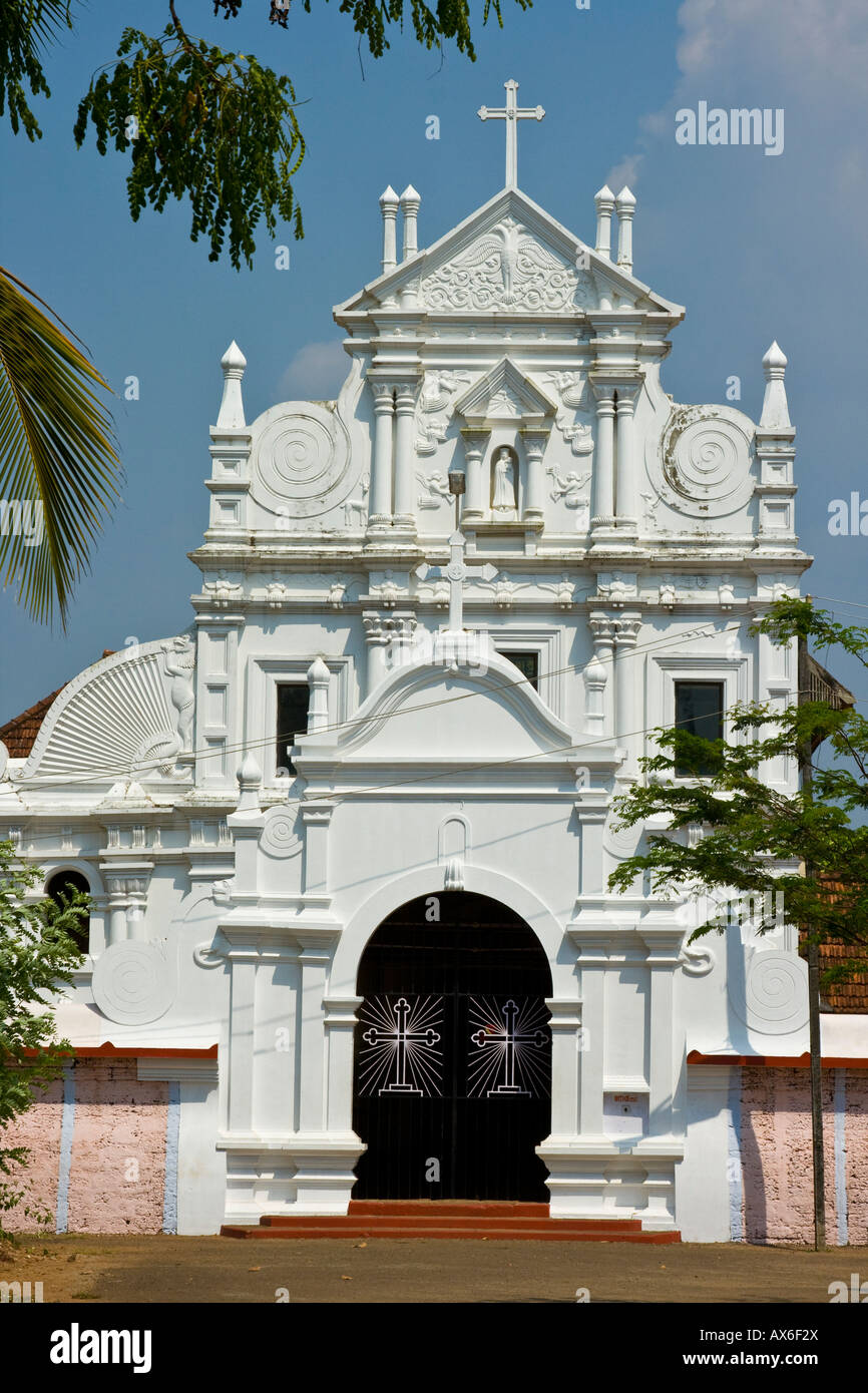 Cheriapally oder orthodoxe Kirche St. Maria in Kottayam, Indien Stockfoto