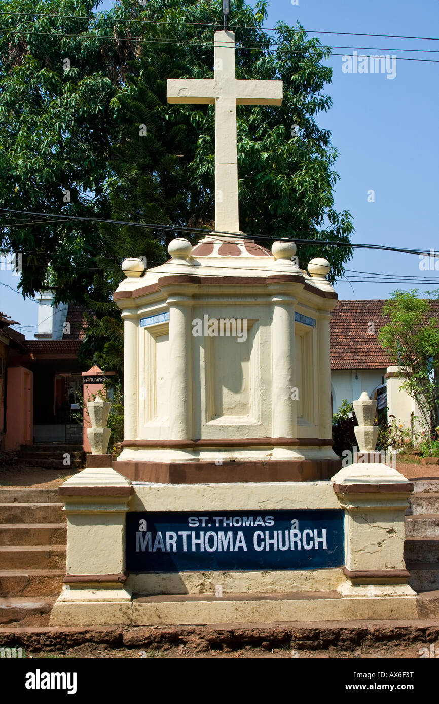 Mrz Thoma St. Thomaskirche in Kottayam, Indien Stockfoto