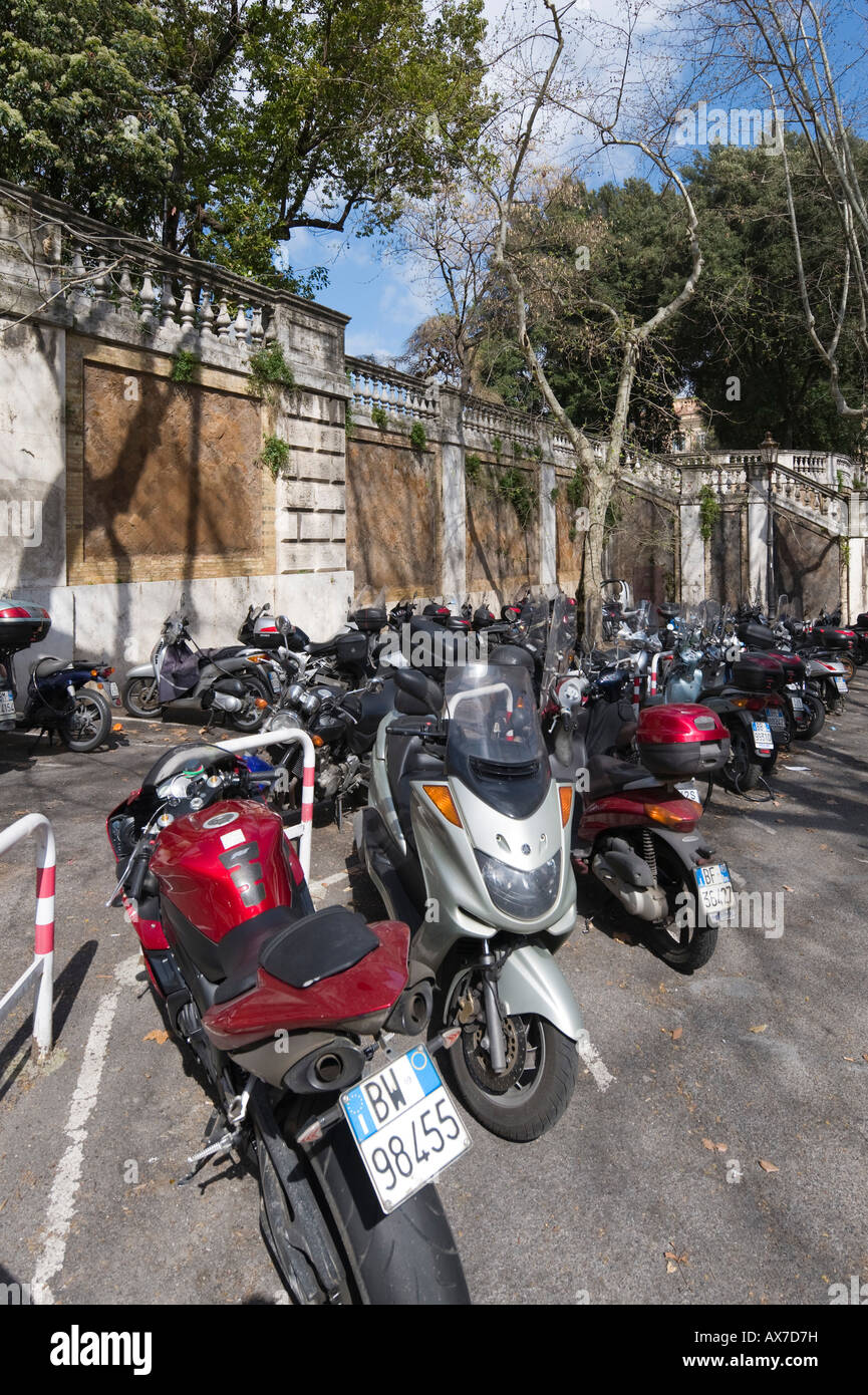 Motorroller, Rom, Italien Stockfoto