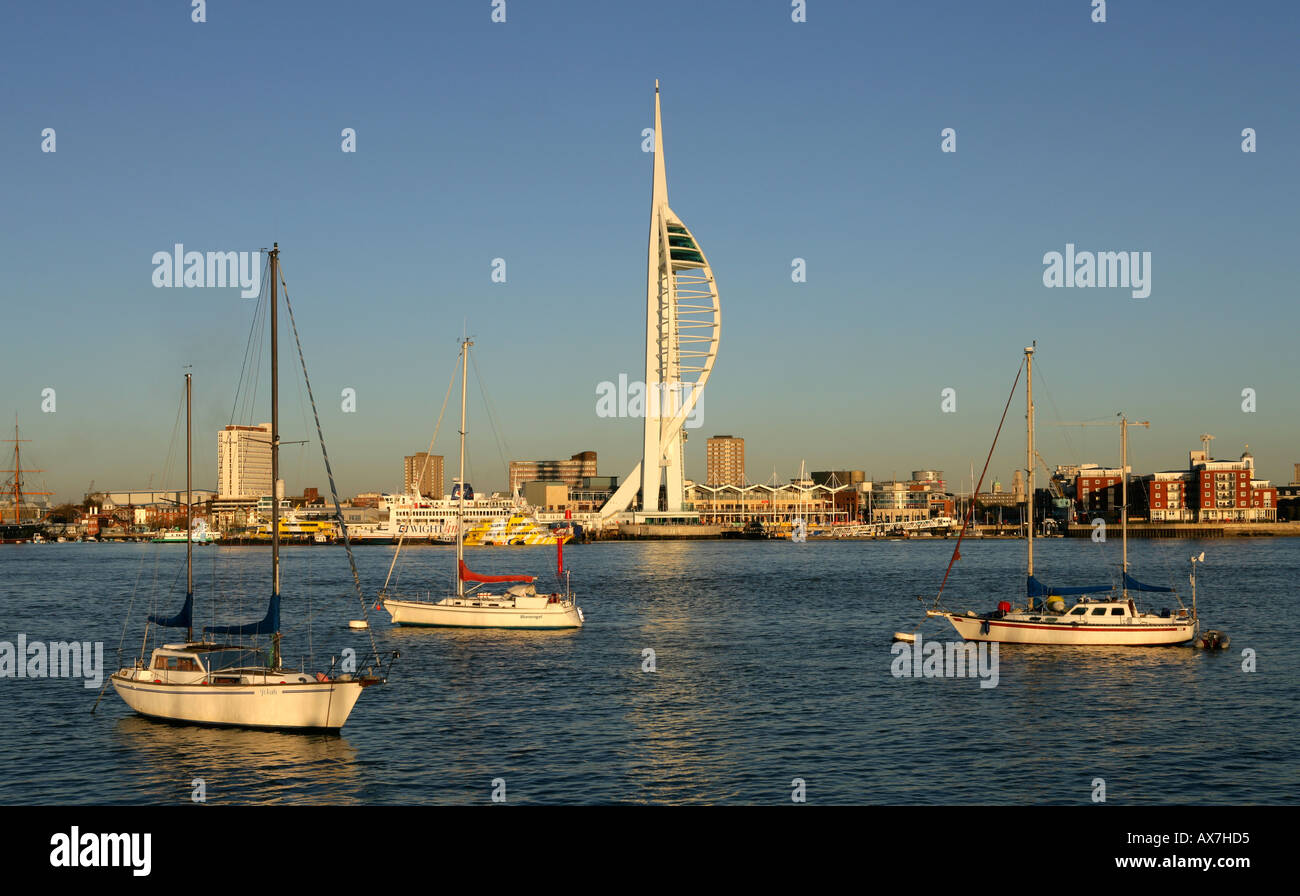 Spinnaker Tower, Portsmouth, England Stockfoto
