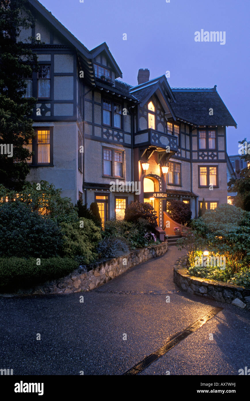 4ten Hotel Luxus Boutique Inn Victoria Vancouver Island in British Columbia Kanada Stockfoto