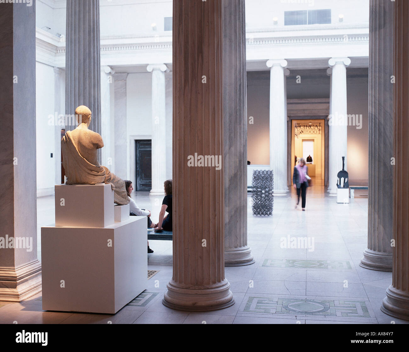 Albright-Knox Art Gallery, Buffalo New York State, USA Stockfoto