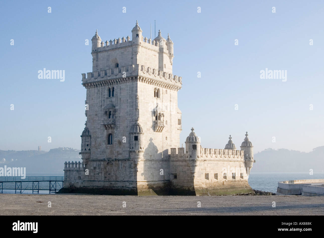 Belém Turm in Belem, Portugal Stockfoto