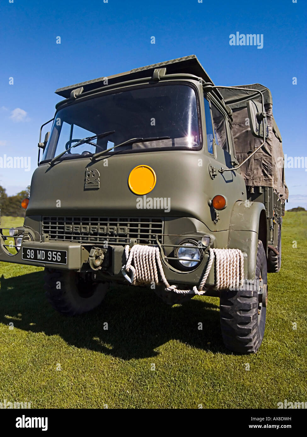 Militär-LKW an einem militärischen Show in Swords, Irland Stockfoto