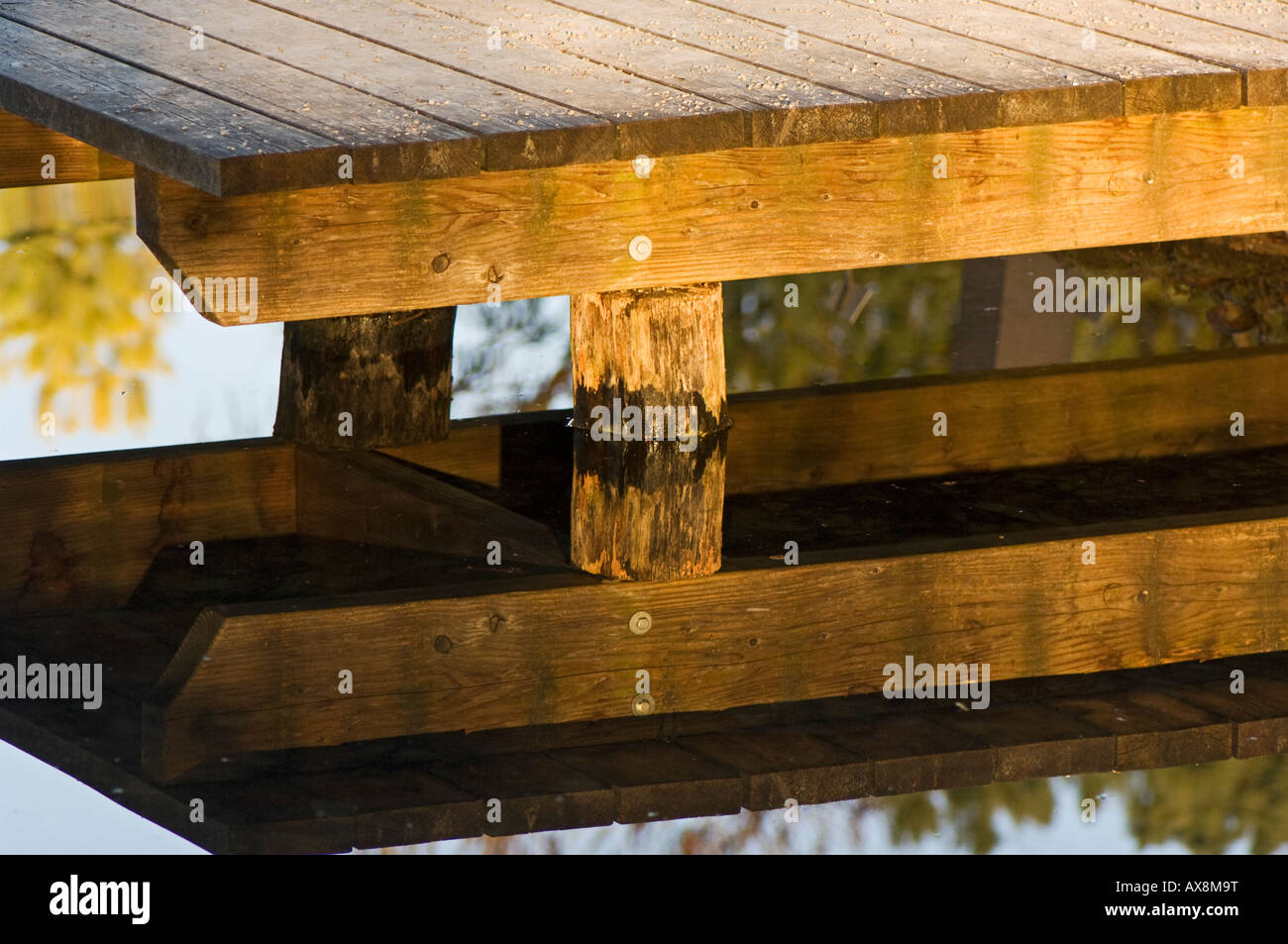 Holzsteg Über Einem Teich Stockfotos und bilder Kaufen Alamy