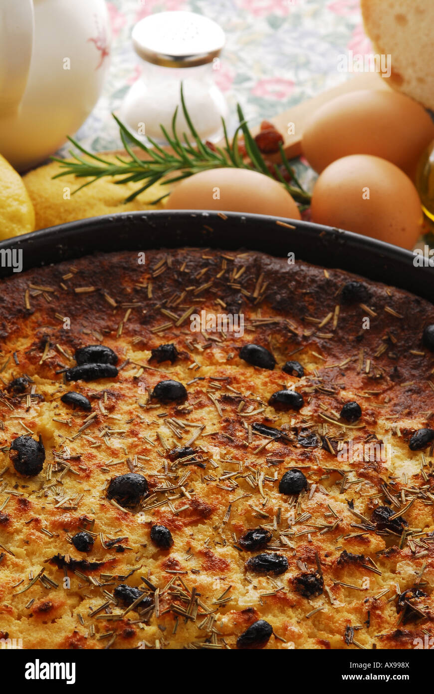 Biascia typische Kuchen - Dolci Lombardia Süßigkeiten - italienische Küche Stockfoto