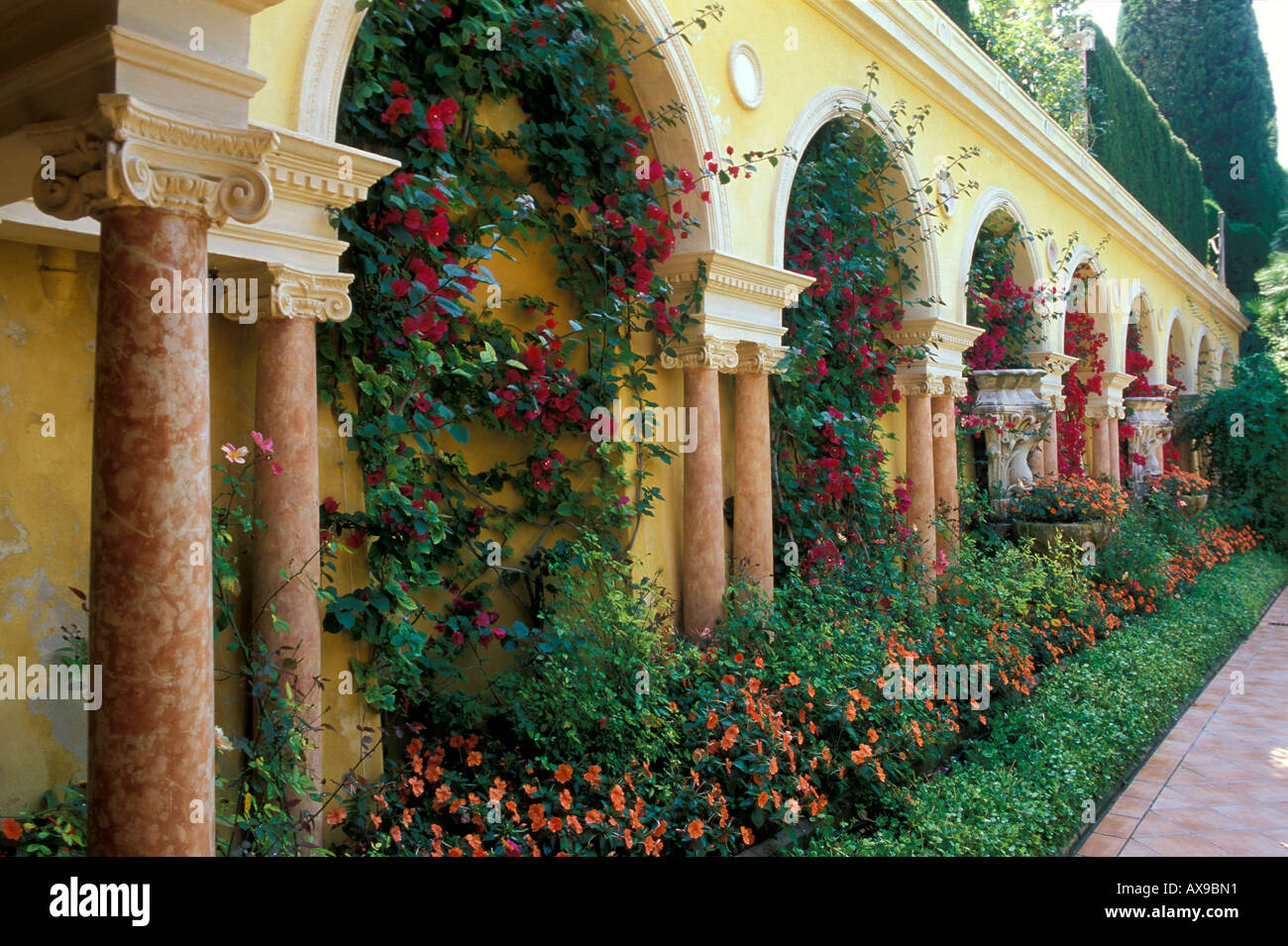 Villa Ephrussi de Rothschild, Cap Ferrat, Cote d ' Azur, Provence, Frankreich Stockfoto
