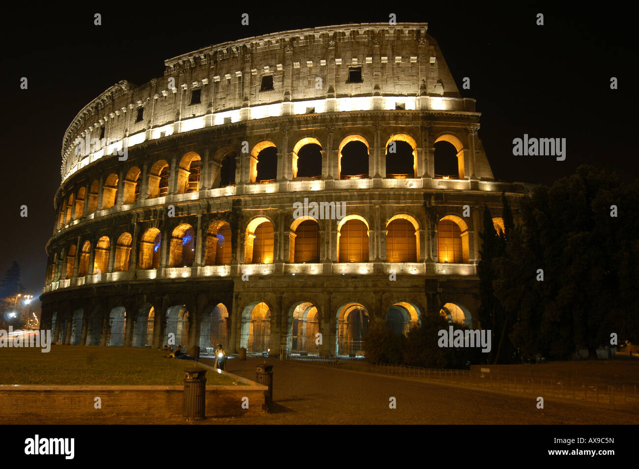 Colosseo in Rom - Lazio Italia Stockfoto