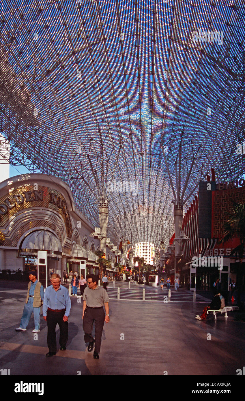 Fremont Street, Las Vegas, Nevada, USA Stockfoto