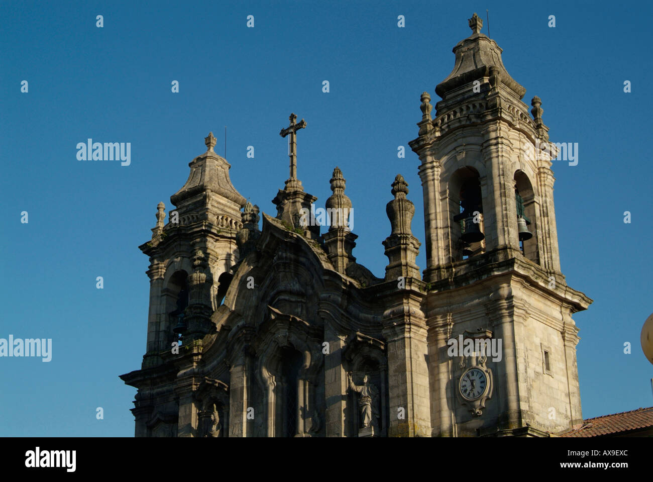 Church of Santa Cruz in Braga, Portugal Stockfoto