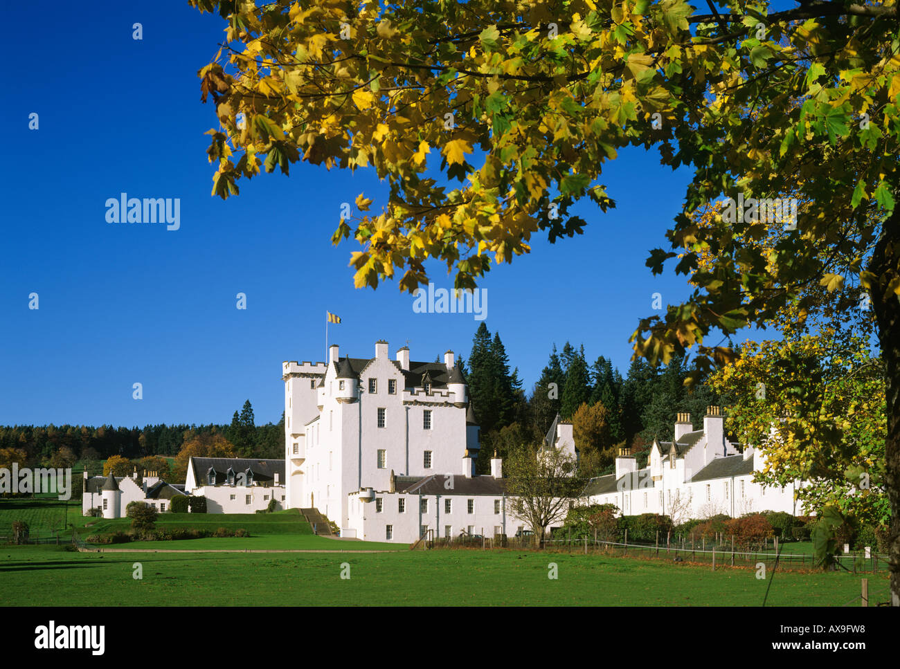 Blair Castle, Tayside, Scotland, UK Stockfoto