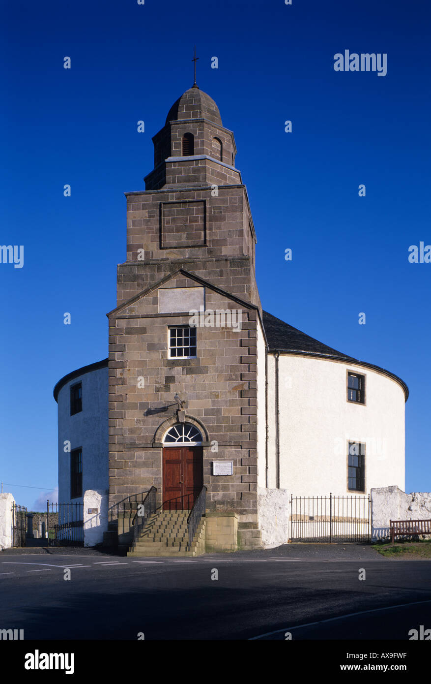 Bowmore Kirche Islay Argyll Scotland UK Stockfoto