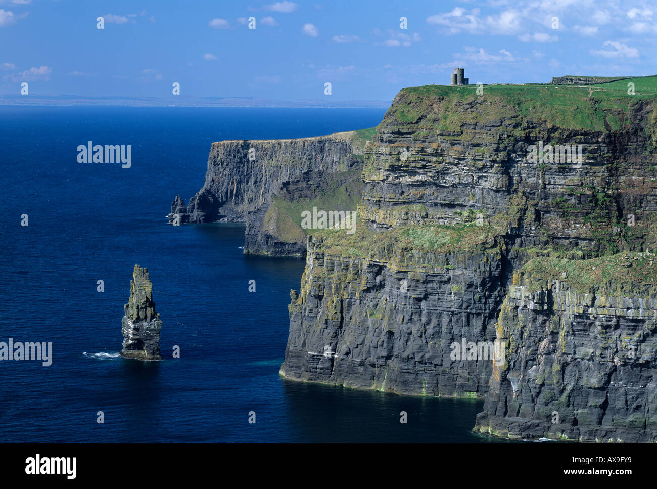Klippen von Moher County Clare Republik von Irland Stockfoto