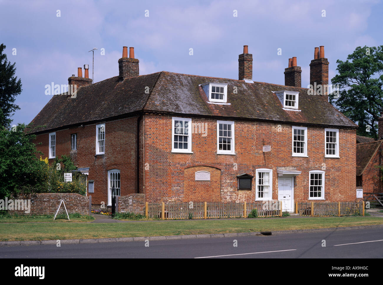 Austens Haus Chawton, Hampshire, England, UK Stockfoto