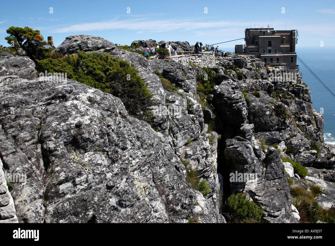 die Spitze der Tabelle Berg Kapstadt westlichen Kapprovinz in Südafrika Stockfoto