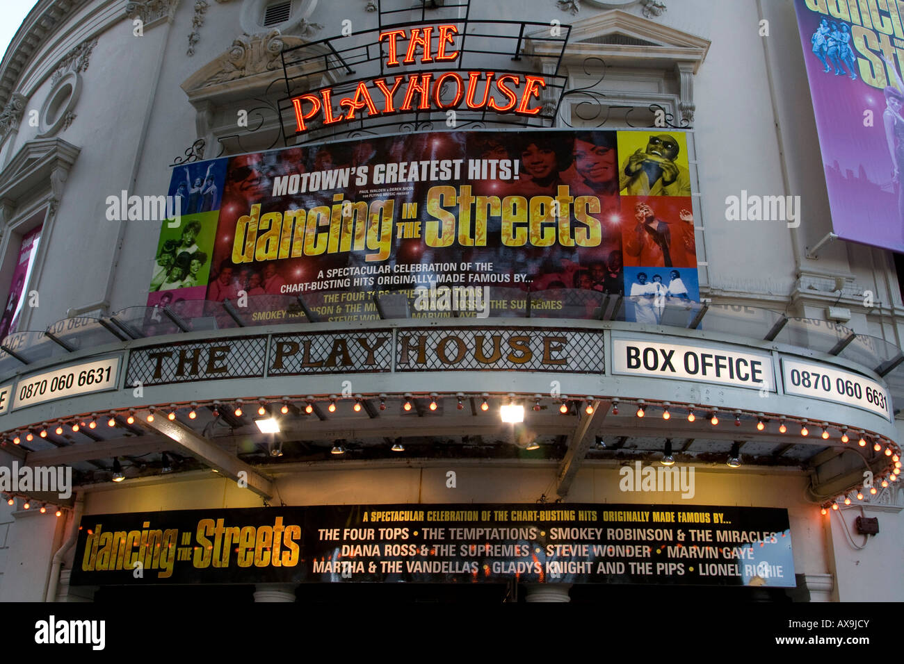 Playhouse Theater zentralen Attraktionen Londons England uk gb Stockfoto