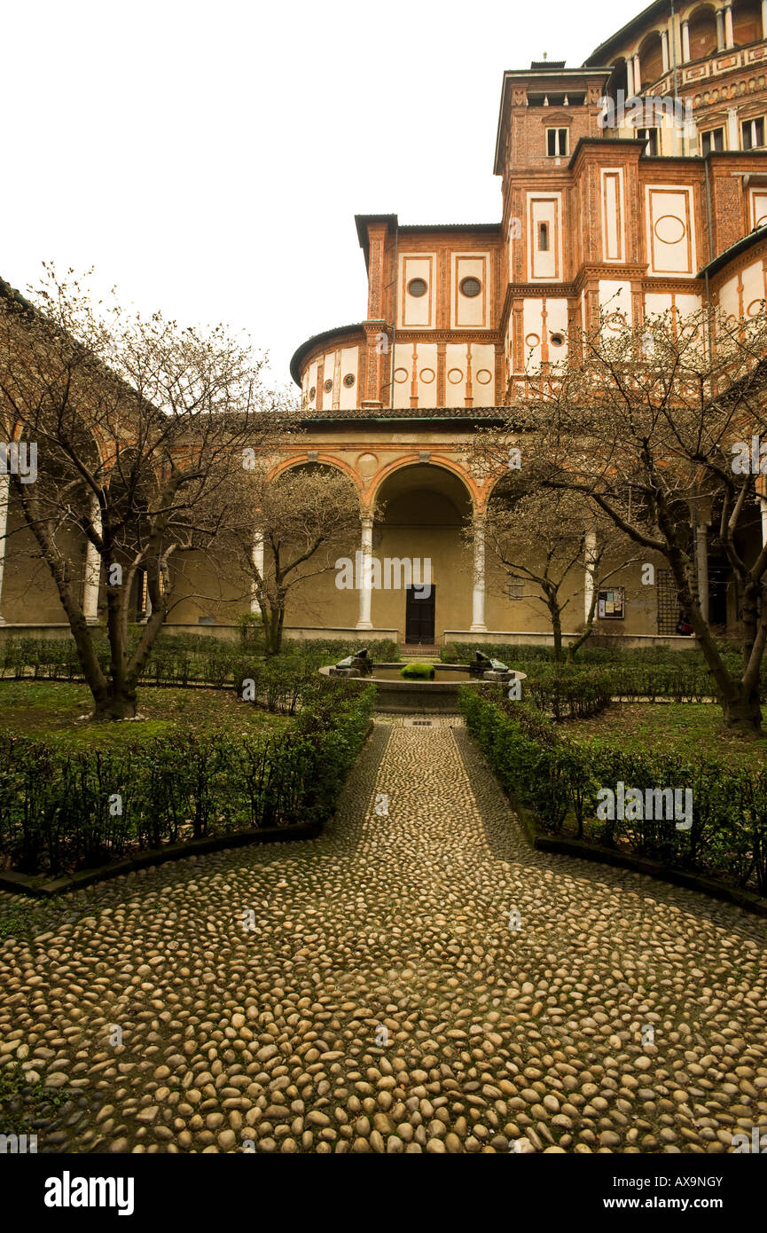 RÄUME DELLE RANE SANTA MARIA DELLA GRAZIE MAILAND ITALIEN Stockfoto