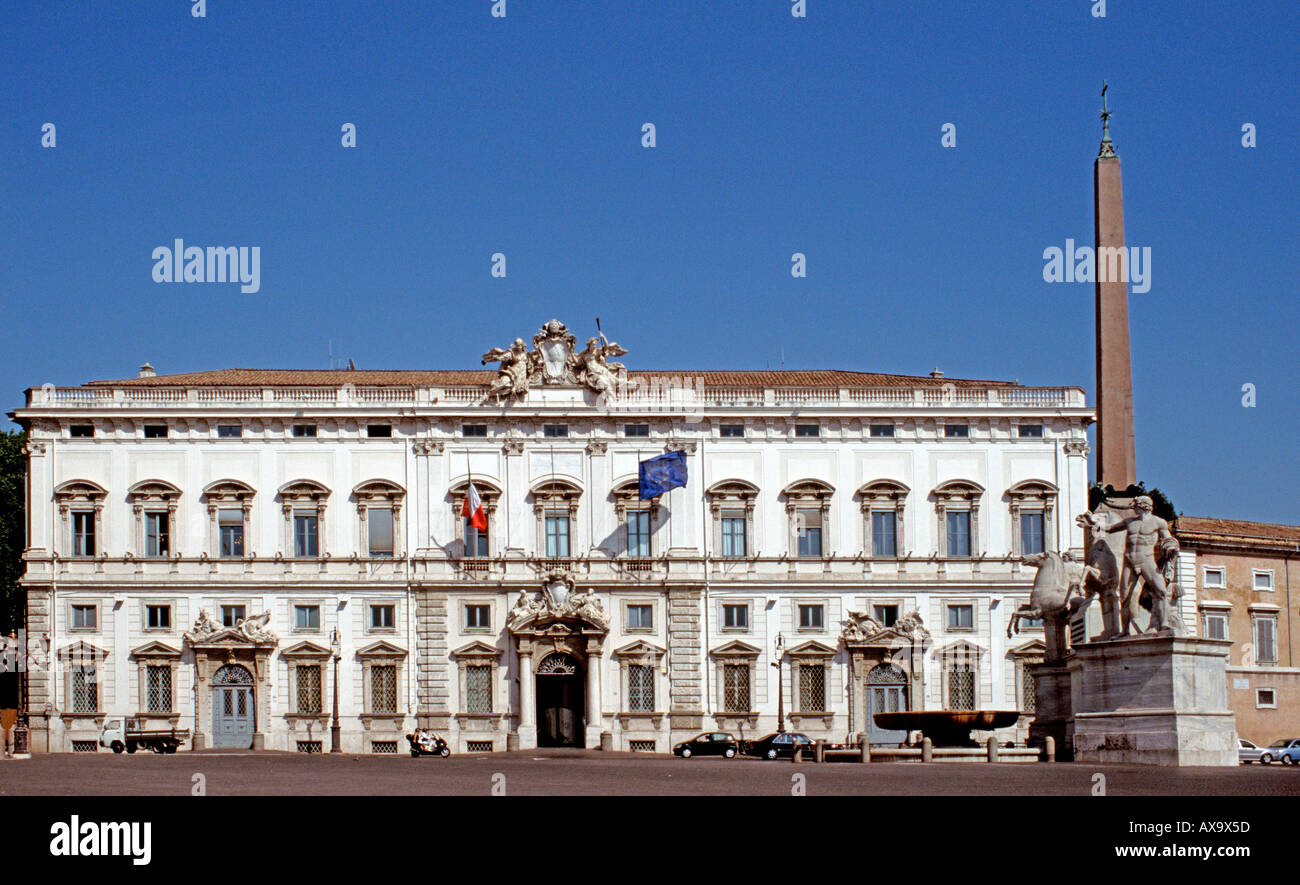 Palazzo Della Consulta In Rom die Hauptstadt Italiens Stockfoto