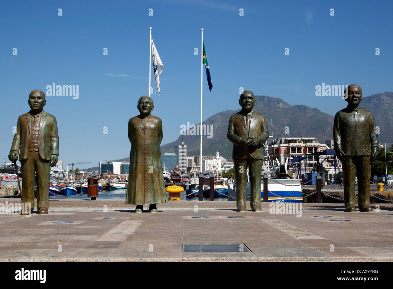 Projektes Nobel Square von Claudette Schreuders V & eine Waterfront Kapstadt westlichen Kapprovinz in Südafrika Stockfoto