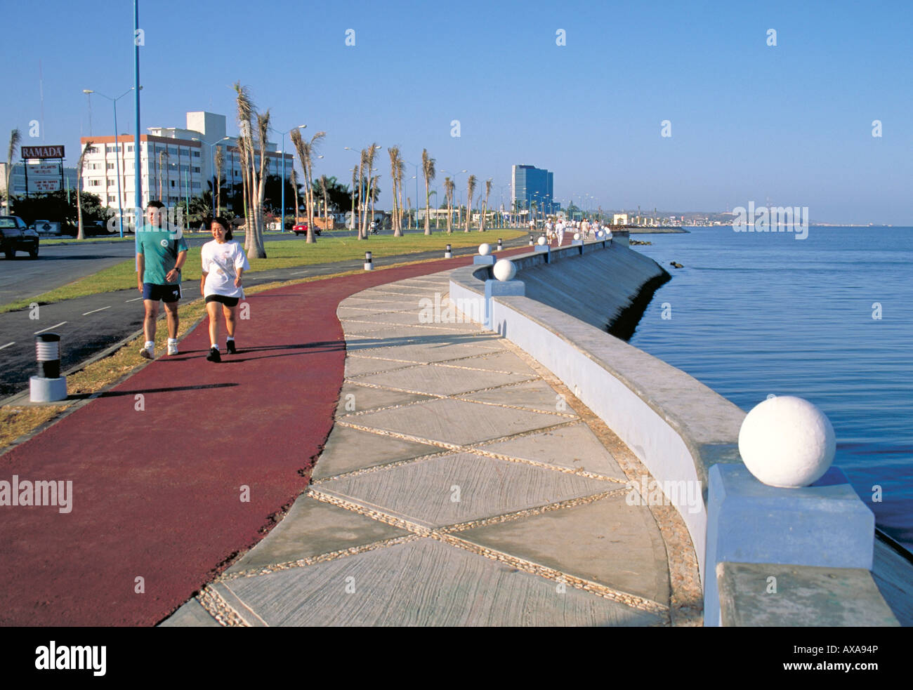 Elk156 1470 Mexiko Yucatan Campeche Golf von Mexiko Esplanade Stockfoto